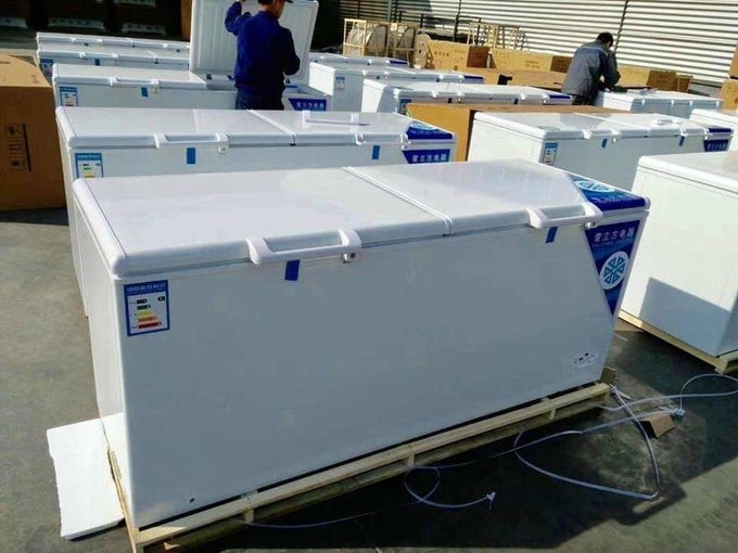 Горизонтальный замораживатель замораживатель для refrigerating свежих продуктов и мяса Direct охлаждая 6