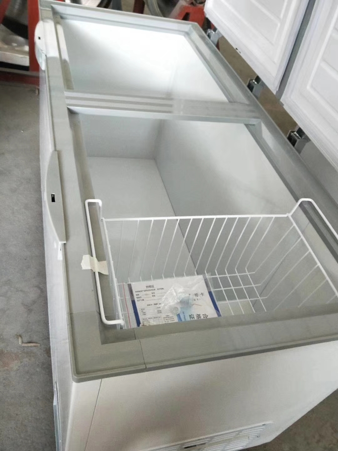 Горизонтальный замораживатель замораживатель для refrigerating свежих продуктов и мяса Direct охлаждая 11