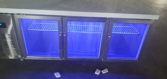 Stainless Steel Fridge Freezer With Water Dispenser