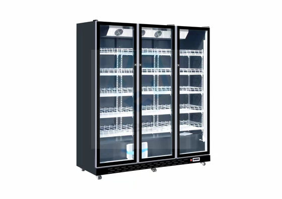 3 Door Restaurant Glass Door Display Freezer 2 To 8 Degree
