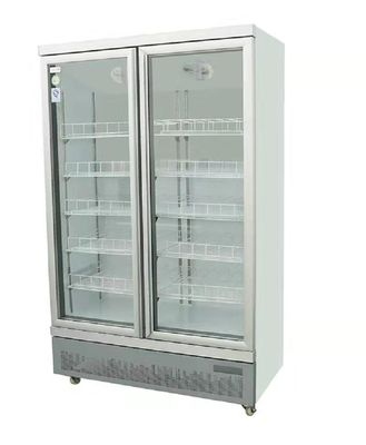 Cold Drink 1260L Beer Upright Glass Door Freezer 220V To 240V
